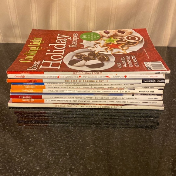 Bundle of 9 Cooking Light Magazines - Picture 2 of 8
